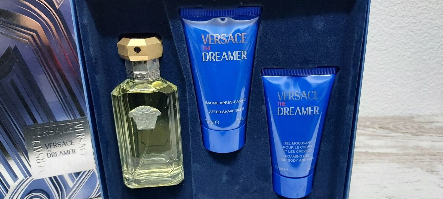 The Dreamer Versace EDT 100ml + After Shave 75ml + Gel 75ml. Vintage.