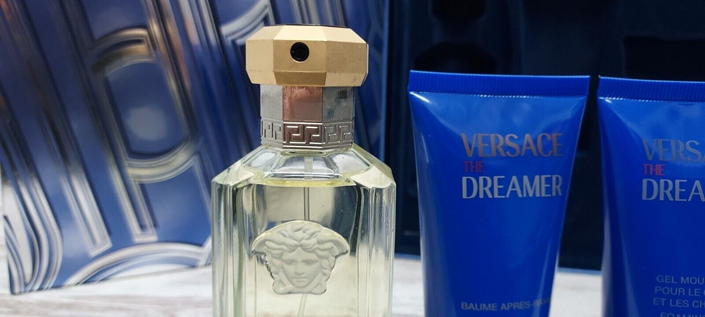 The Dreamer Versace EDT 100ml + After Shave 75ml + Gel 75ml. Vintage.