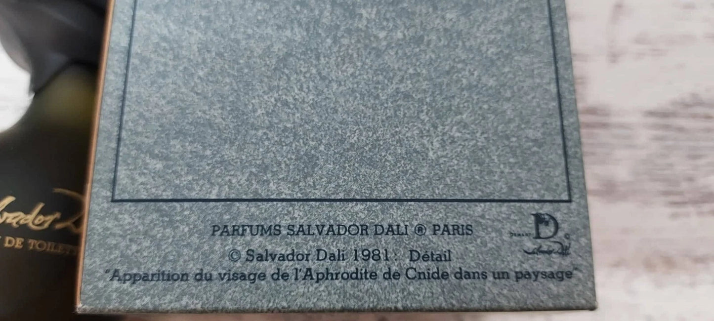 Salvador Dali pour Homme EDT (eau de toilette SPLASH) 50ml. Vintage formula.