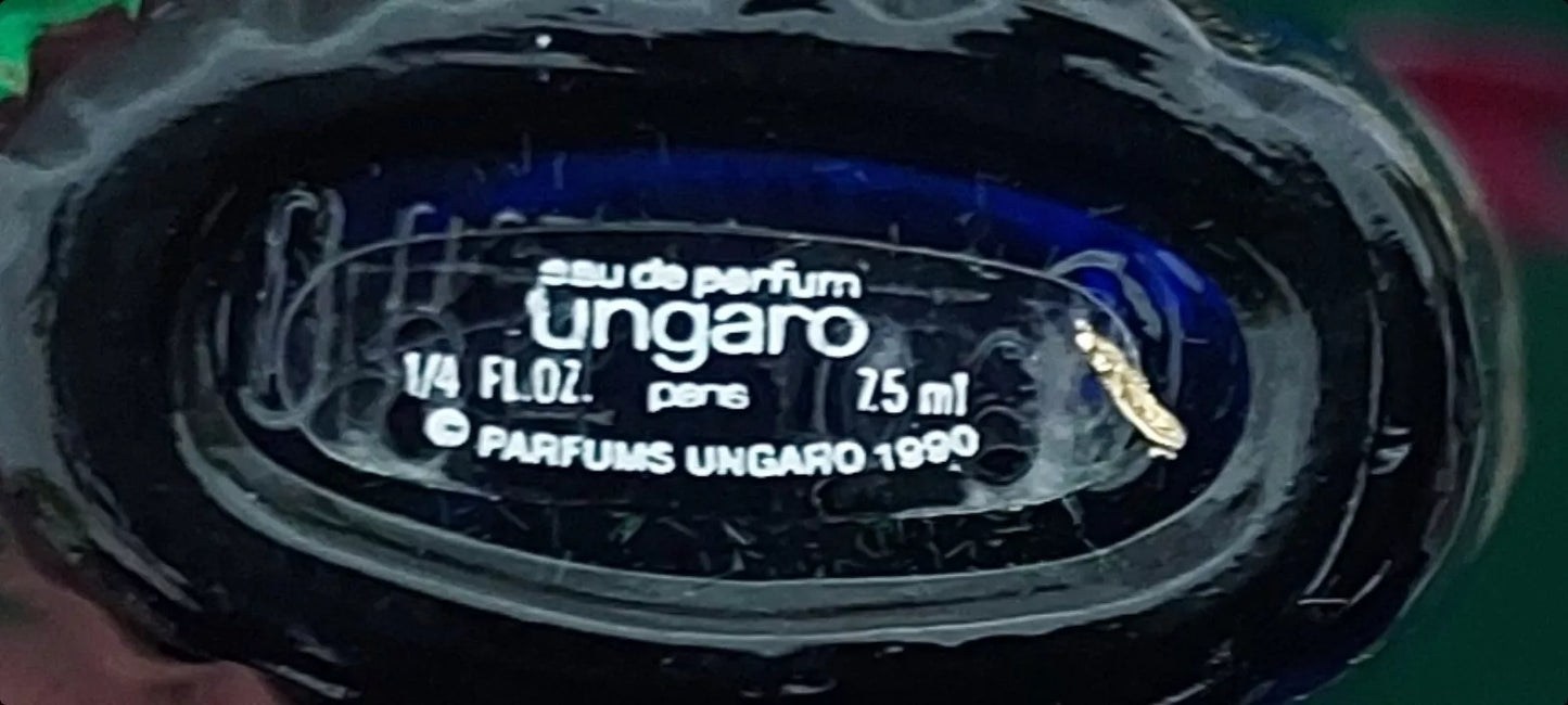 Ungaro pour Femme Classic EDT 25ml + Mini Gift set EDP 7,5ml + Brooch. Vintage.