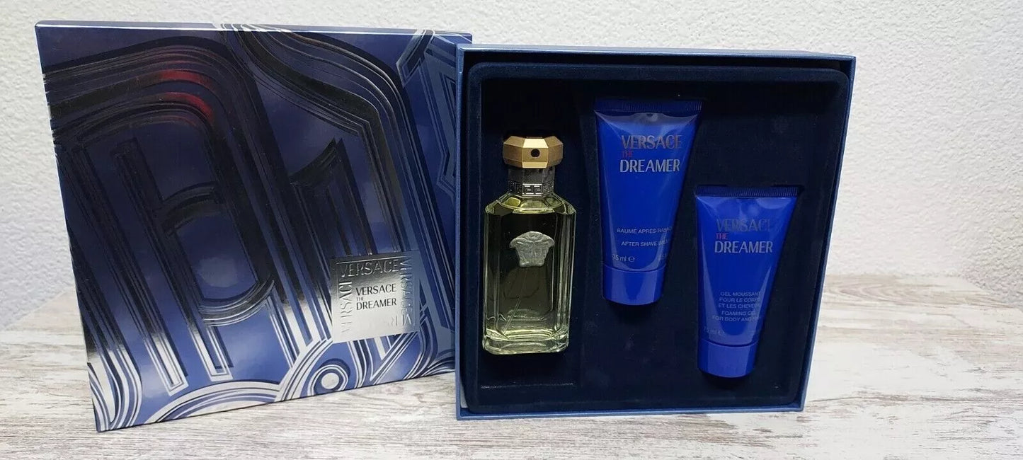 The Dreamer Versace EDT 100ml + After Shave 75ml + Gel 75ml. Vintage.