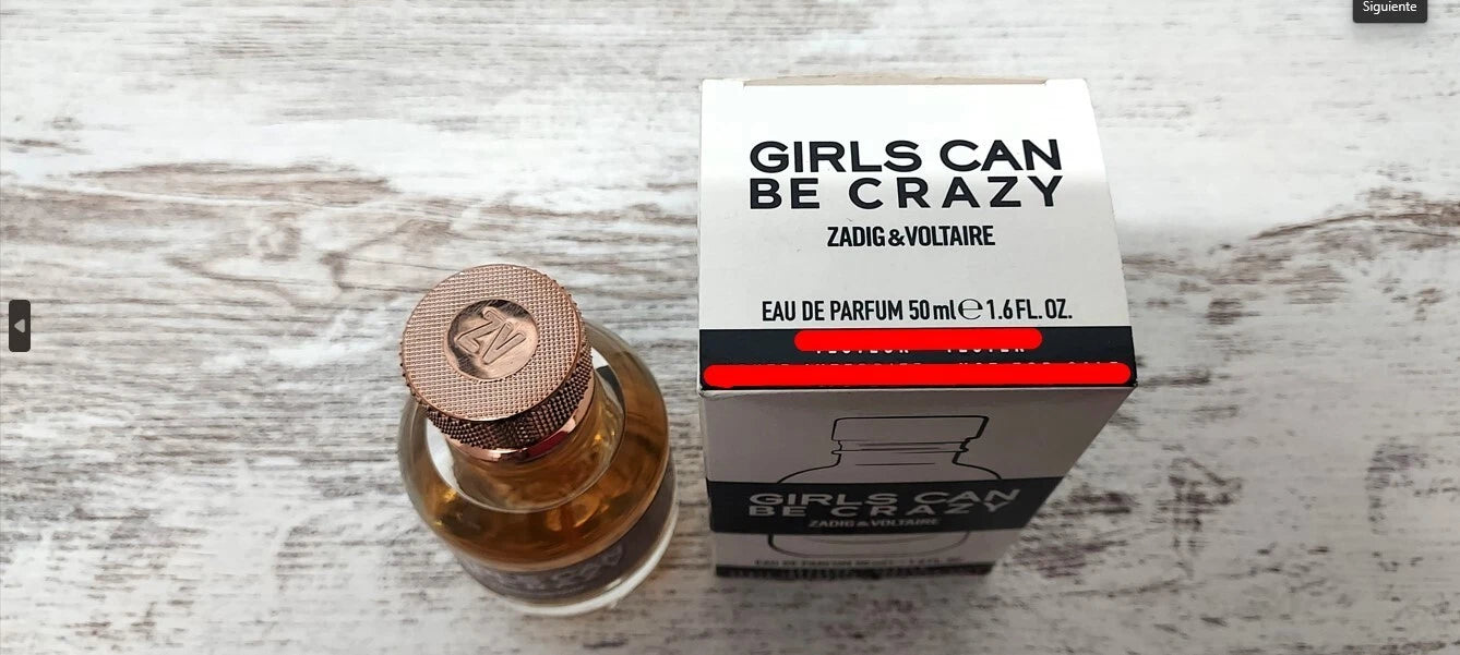 Girls Can Be Crazy Zadig & Voltaire EDP (eau de parfum) 50ml. Discontinued.