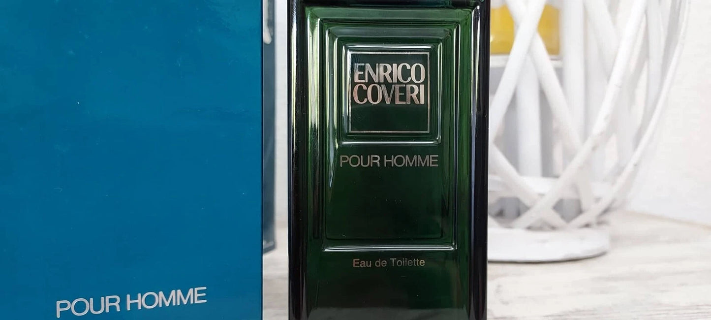 Enrico Coveri pour Homme EDT (eau de toilette) 100ml. EUROITALIA vintage rare.