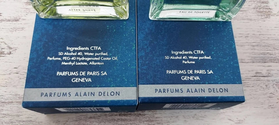 Samourai Alain Delon EDT SPLASH 50ml + After Shave SPLASH 50ml. Vintage rare.