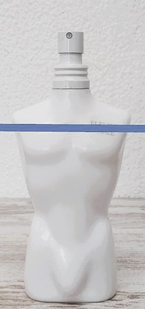 Fleur du Male Gaultier EDT (eau de toilette) 125 ml (quantity as shown in the pictures). Old version.