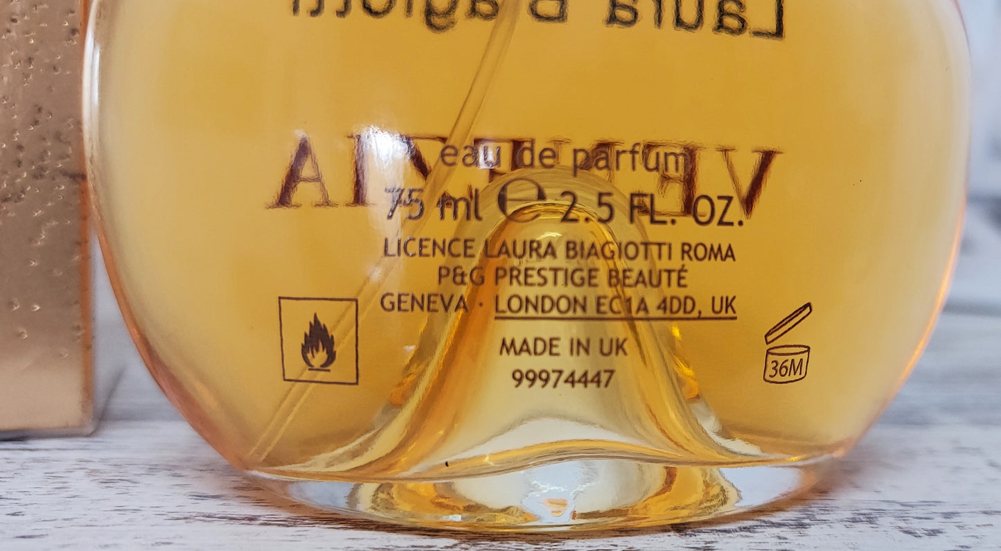 Venezia Laura Biagiotti EDP (eau de parfum) 75ml. Discontinued extremely rare.