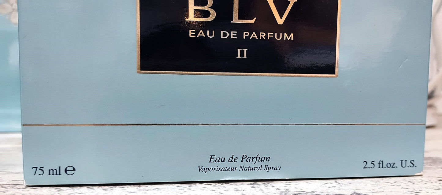BLV II Bvlgari EDP (eau de parfum) 75ml. Discontinued.