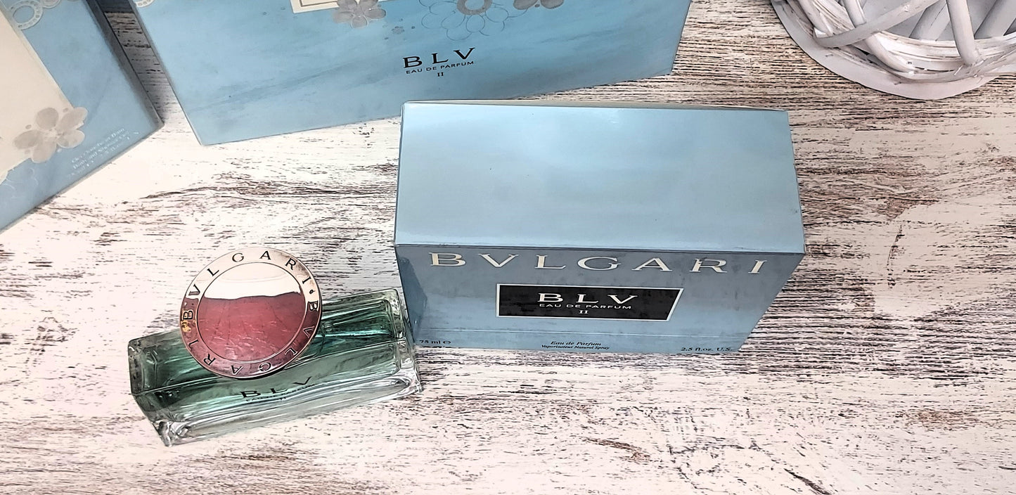 BLV II Bvlgari EDP (eau de parfum) 75ml. Discontinued.