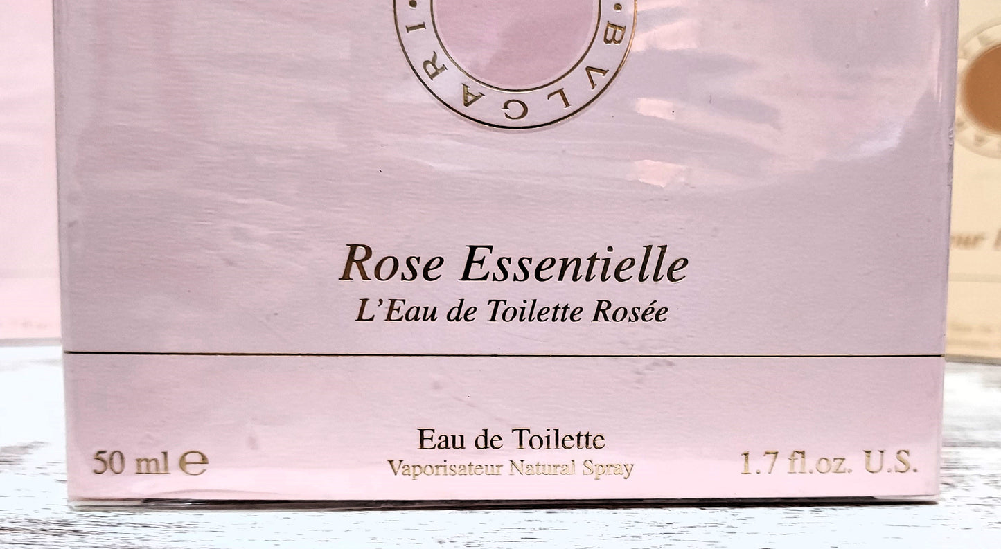 Rose Essentielle L'EAU ROSEE Bvlgari EDT (eau de toilette) 50ml. Discontinued.