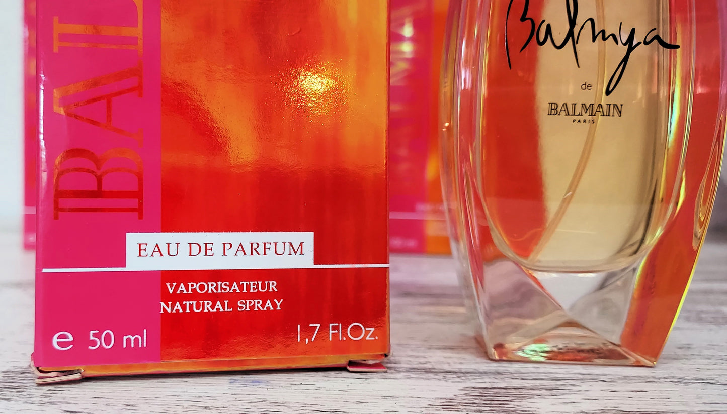 Balmya Balmain EDP (eau de parfum) 50 ml. Discontinued vintage extremely rare.