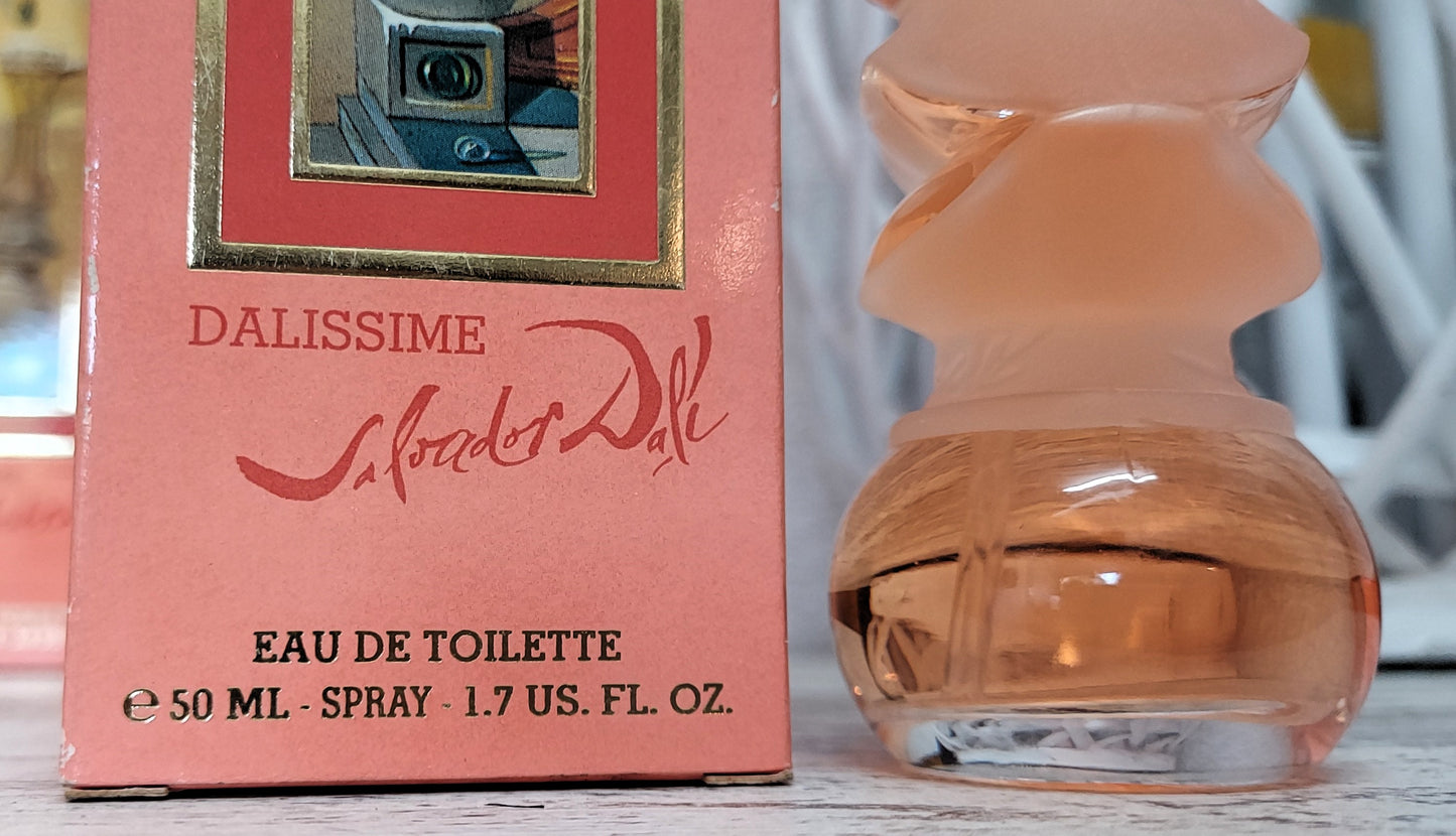 Dalissime Salvador Dali EDT (eau de toilette) 50ml. Discontinued vintage formula.