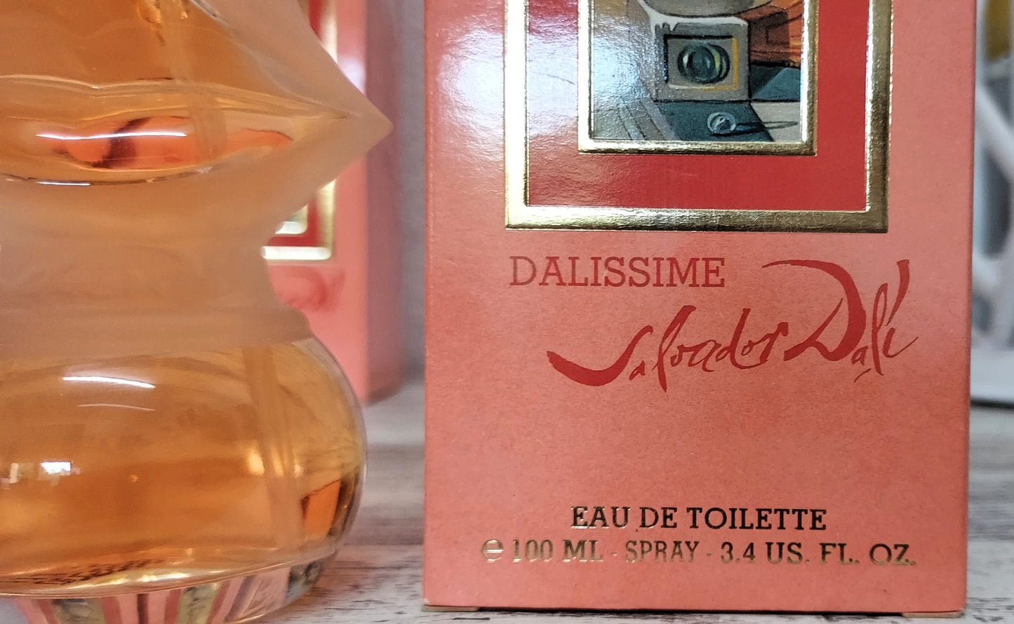 Dalissime Salvador Dali EDT (eau de toilette) 100ml. Discontinued vintage formula.