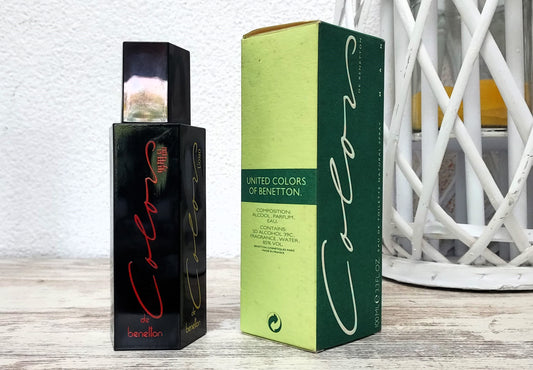 Colors of Benetton MAN EDT (eau de toilette VAPO) 100ml. Extremely rare vintage.