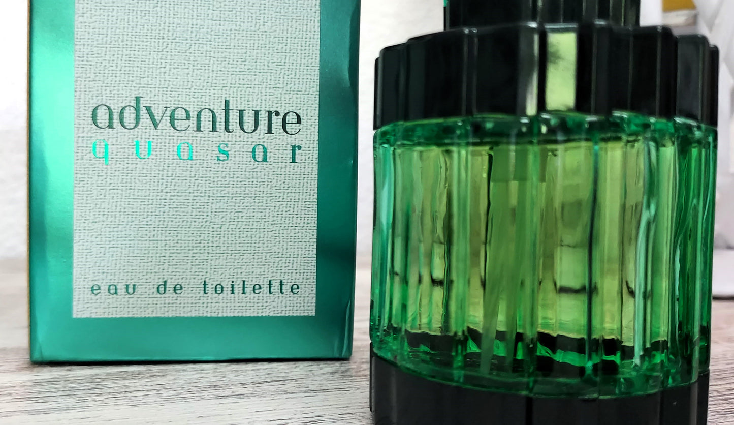 Quasar Adventure Jesus del Pozo EDT 75ml + After Shave 75ml. Discontinued rare.