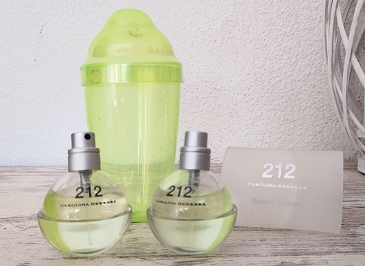 212 Summer Cocktail Carolina Herrera EDT 60ml. Vintage and extremely rare item.