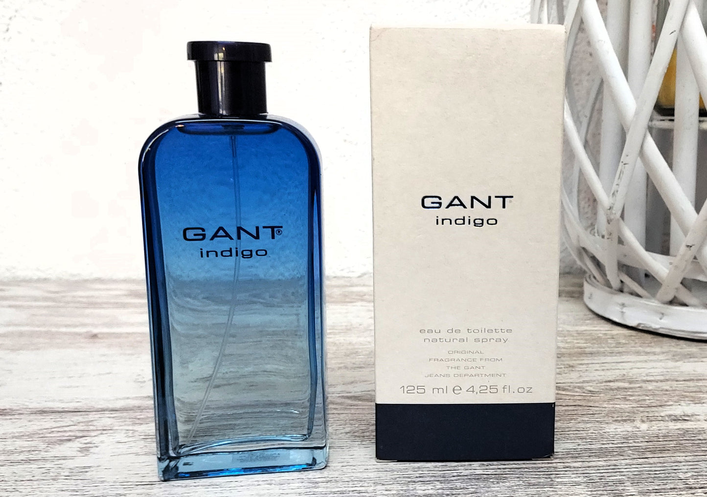 Gant Indigo EDT (eau de toilette) 125ml. Discontinued vintage formula 2001.