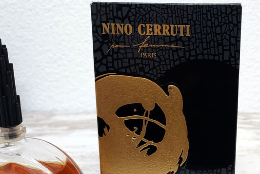 Nino Cerruti pour Femme EDP (eau de parfum SPLASH) 50ml. Discontinued vintage.