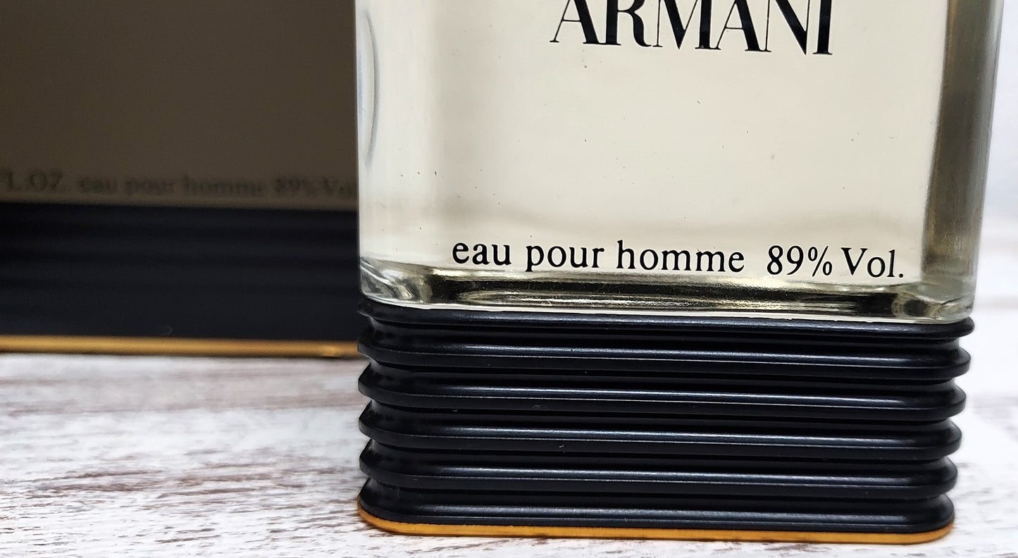 Armani pour Homme EDT 50ml + Soap 150g. Vintage original formula COSMAIR.