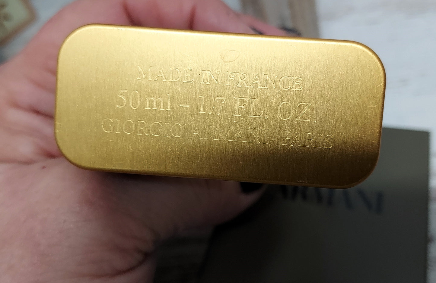 Armani pour Homme EDT 50ml + Soap 150g. Vintage original formula COSMAIR.