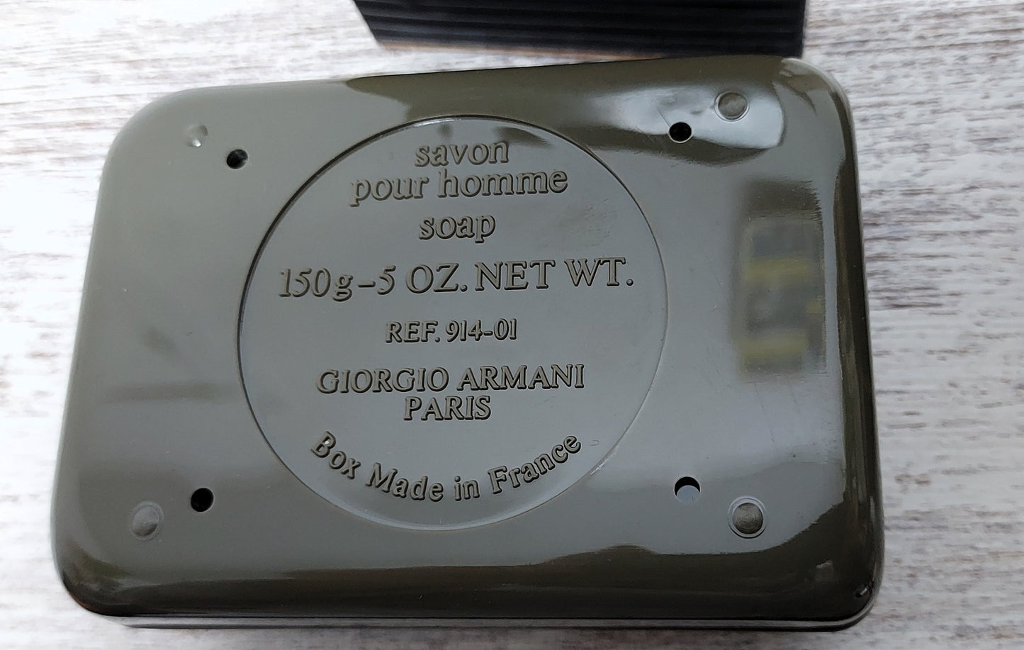 Armani pour Homme EDT 50ml + Soap 150g. Vintage original formula COSMAIR.