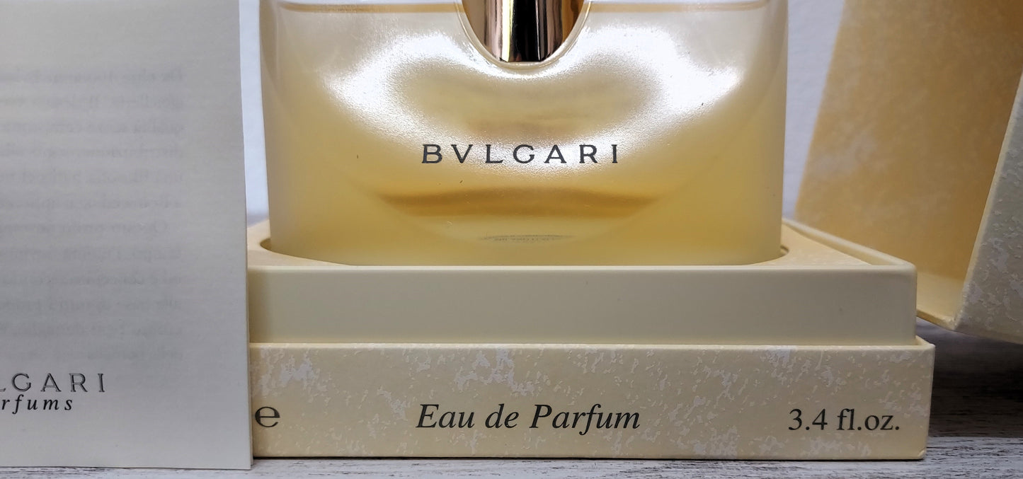 Bvlgari pour Femme Bvlgari EDP (eau de parfum SPLASH) 100ml. Vintage extremely rare.