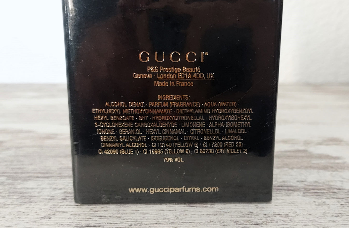 Gucci Guilty pour Femme EDT (eau de toilette) 75ml. Discontinued formula.