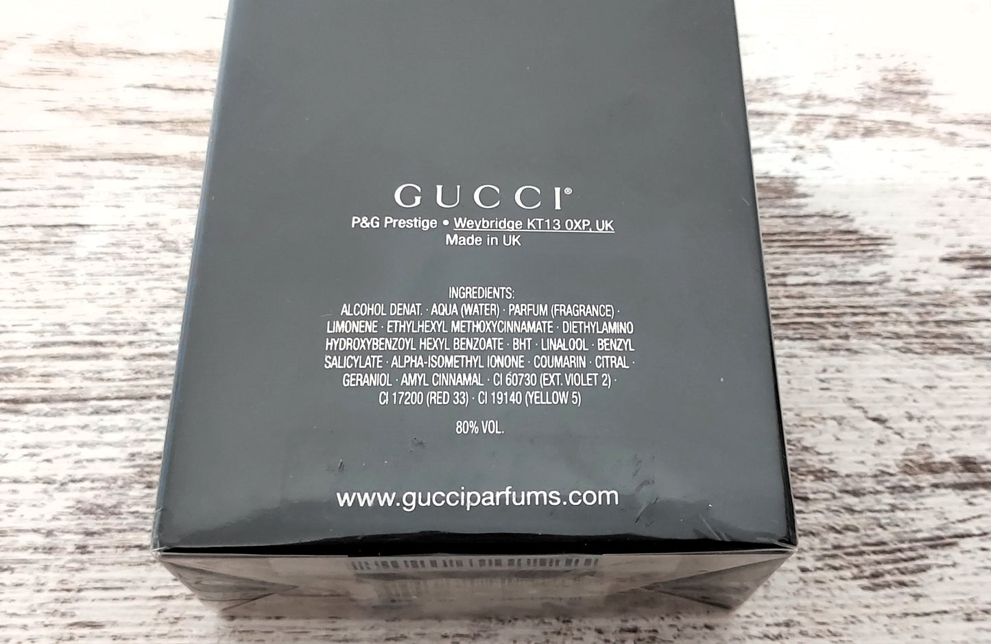 Gucci Guilty Black pour Homme EDT (eau de toilette) 90ml. Discontinued.