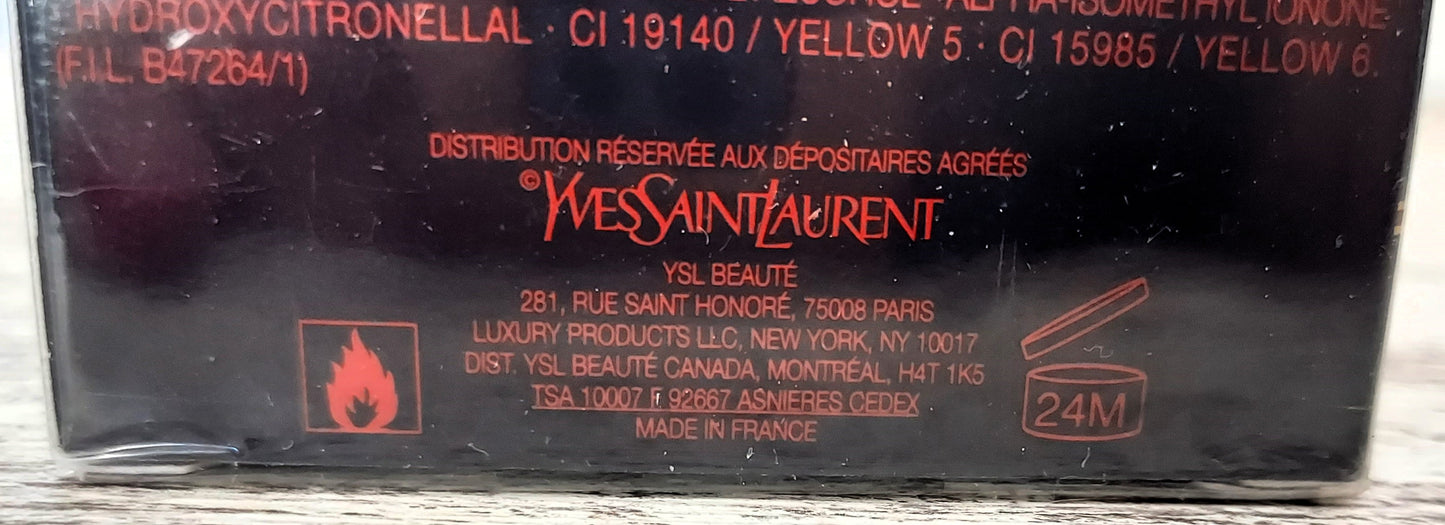 Opium pour Homme YSL EDT (eau de toilette) 100ml. Batch Code: 62M700. Year 2015.