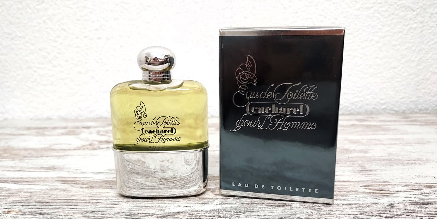 Cacharel pour Homme EDT (eau de toilette SPLASH) 50 ml. Discontinued vintage 90's