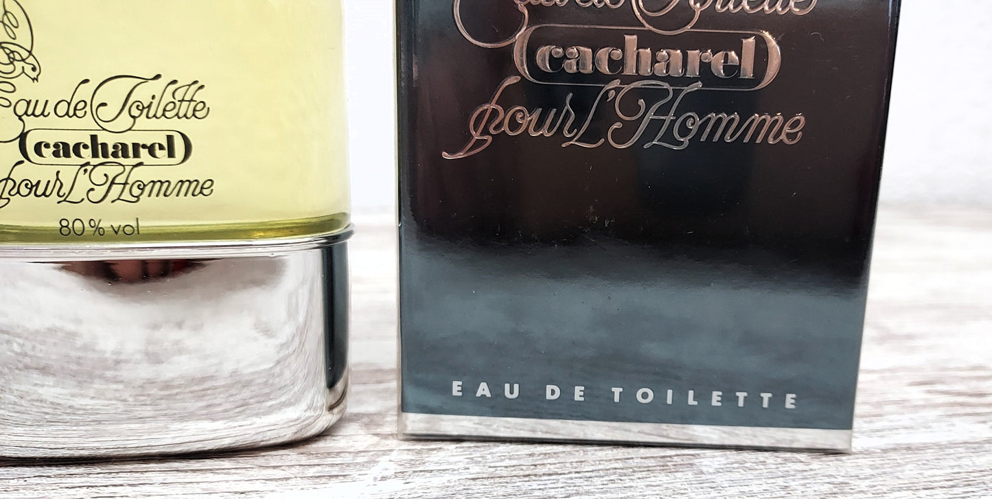 Cacharel pour Homme EDT (eau de toilette SPLASH) 50 ml. Discontinued vintage 90's