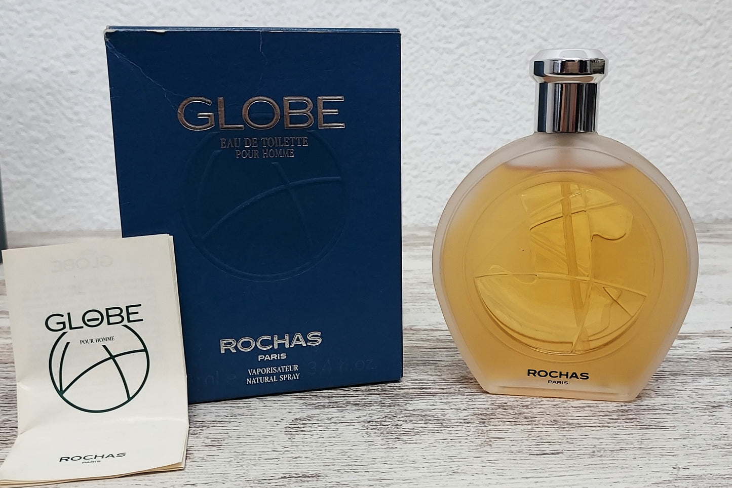 Globe Rochas EDT (eau de toilette) 100ml. Discontinued vintage.