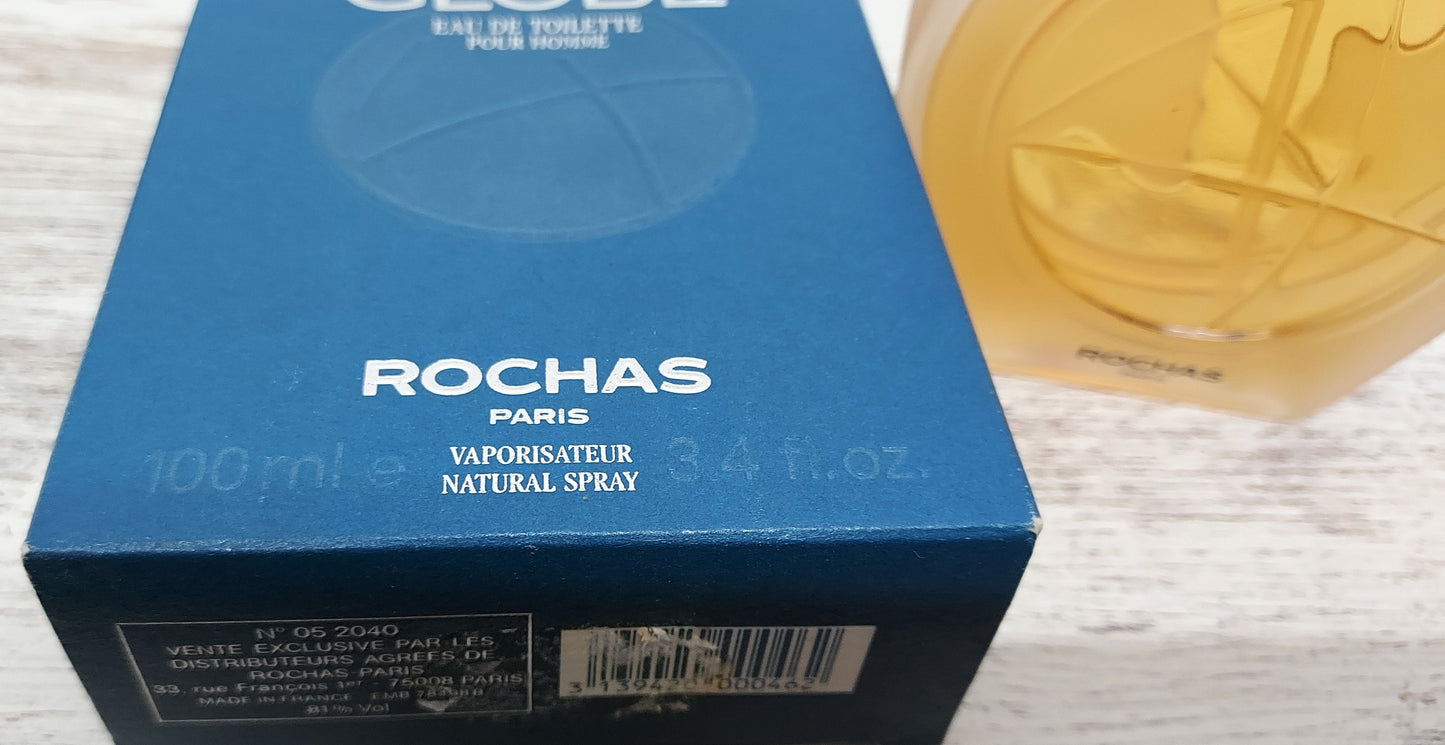 Globe Rochas EDT (eau de toilette) 100ml. Discontinued vintage.