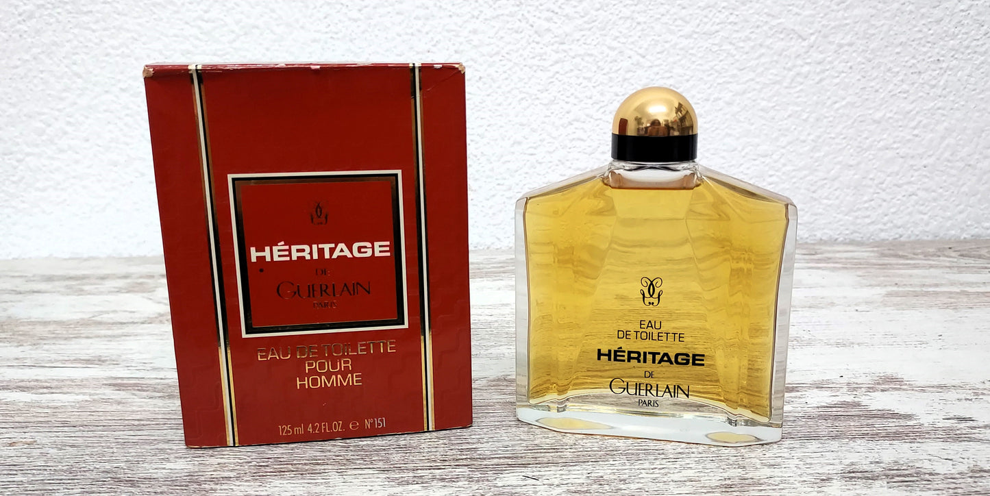 Heritage Guerlain EDT (eau de toilette SPLASH) 125ml. Discontinued vintage.