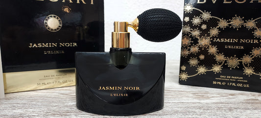 Bvlgari Jasmin Noir L'ELIXIR EDP (eau de parfum) 50ml. Limited Edition rare.
