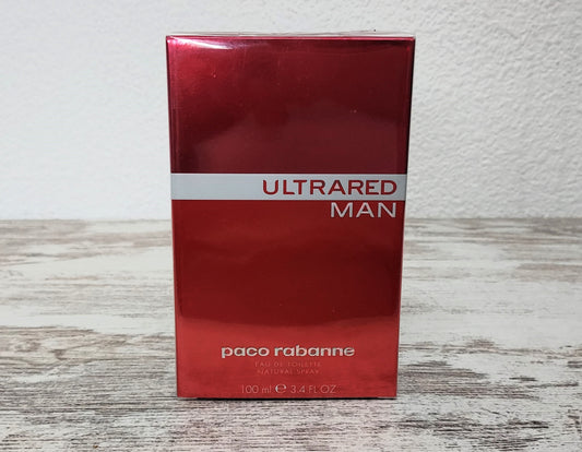 Ultrared man Paco Rabanne EDT (eau de toilette) 100ml. Discontinued formula 2007.