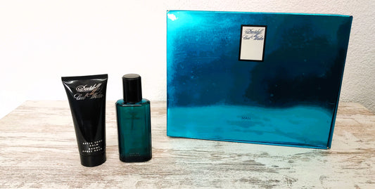 Cool Water Men Davidoff EDT 75ml + After Shave 100ml. LANCASTER GROUP. Vintage.
