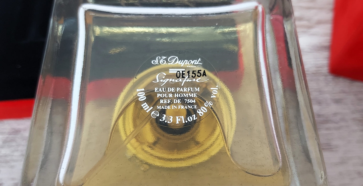 Signature pour Homme S.T. Dupont EDP (eau de parfum) 100ml. Discontinued vintage.