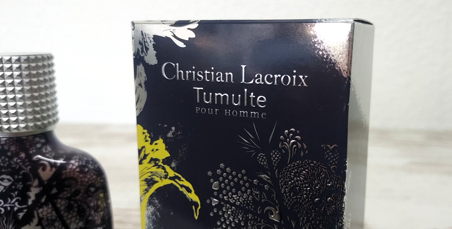 Tumulte pour Homme Christian Lacroix EDT 30ml. Discontinued vintage rare.