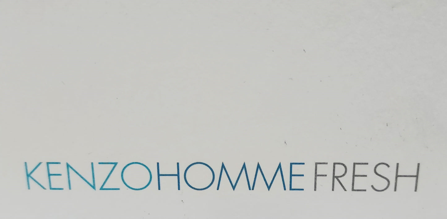 Kenzo pour Homme FRESH EDT (eau de toilette) 100ml. Discontinued vintage rare.