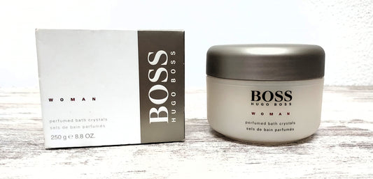 Boss Woman Hugo Boss Perfumed Bath Crystals 250g. Discontinued vintage.