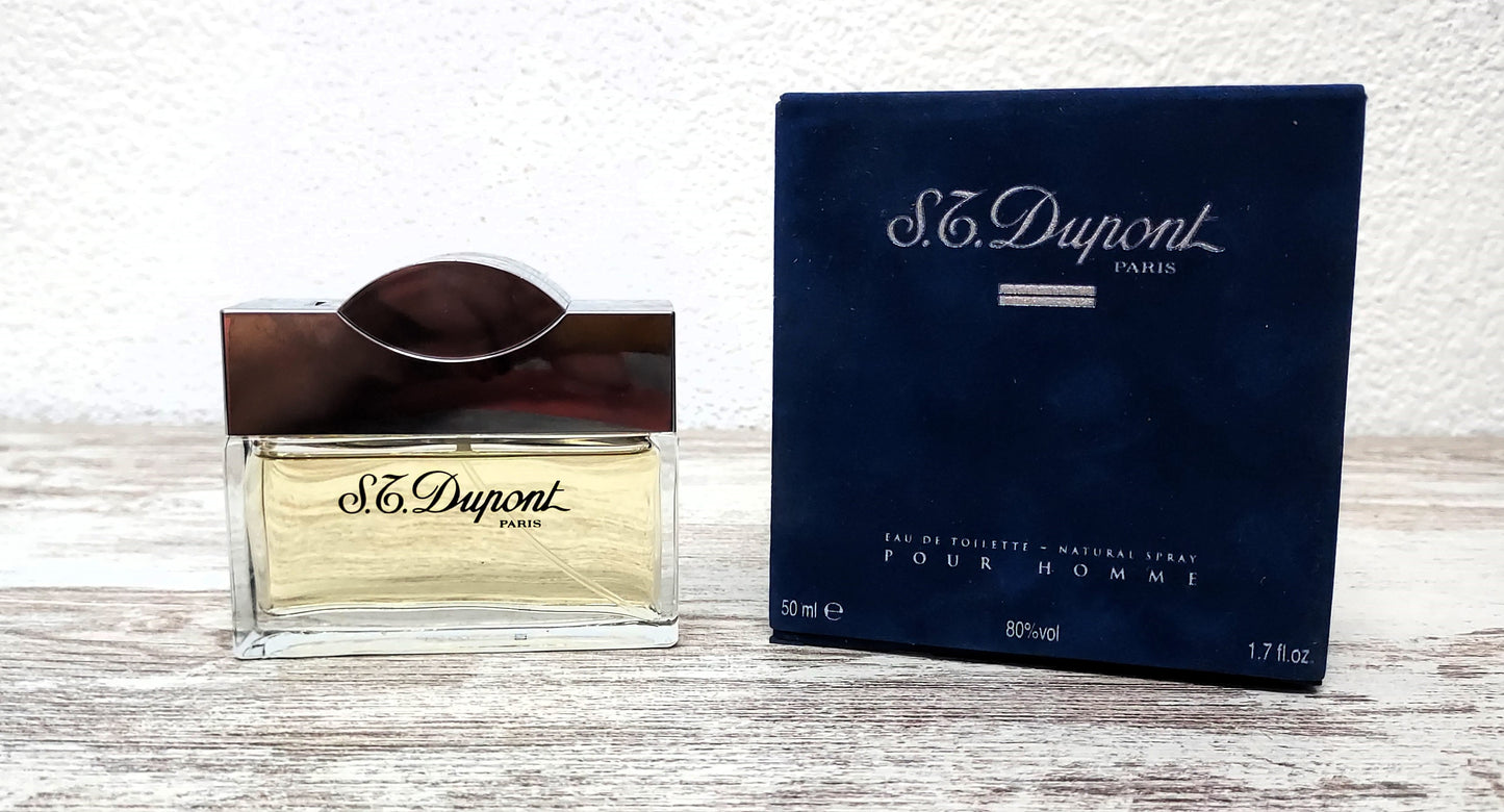 S.T. Dupont pour Homme EDT (eau de toilette) 50ml. Discontinued vintage.