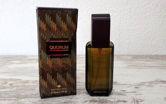 Quorum Antonio Puig EDT (eau de toilette) 50ml. Discontinued vintage.