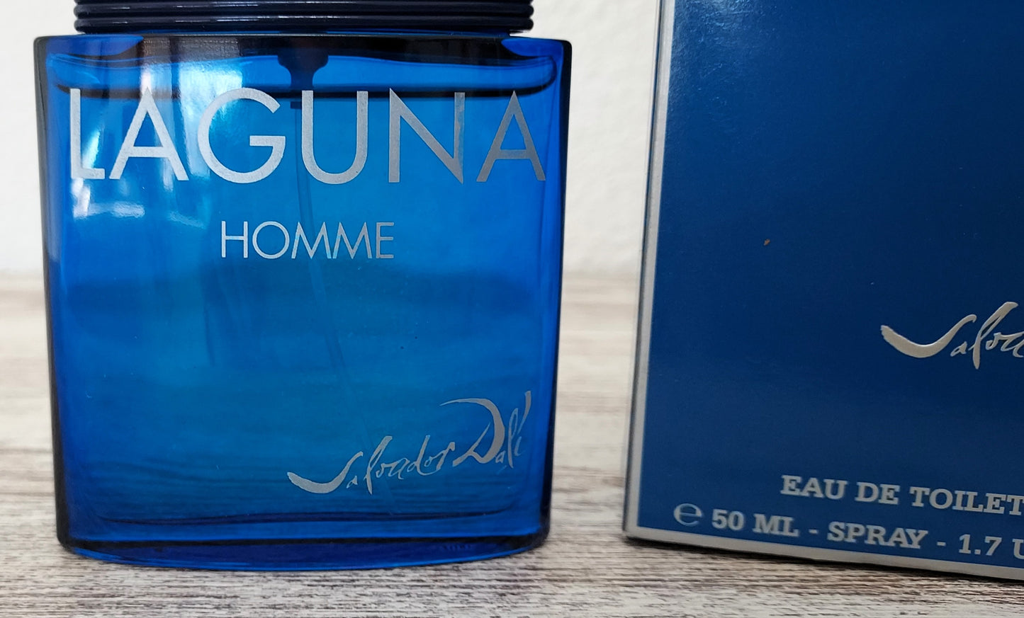 Laguna pour Homme Salvador Dali EDT (eau de toilette) 50ml. Discontinued vintage.