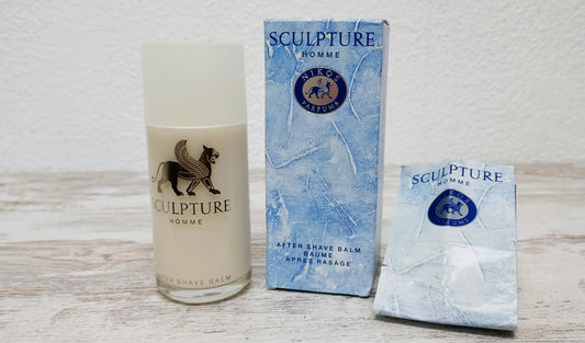 Sculpture for Men Nikos AFTER SHAVE BALM 100ml. Vintage.