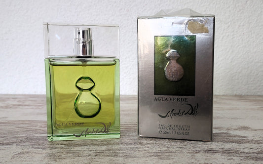 Agua verde Salvador Dali EDT (eau de toilette) 50ml Discontinued vintage.