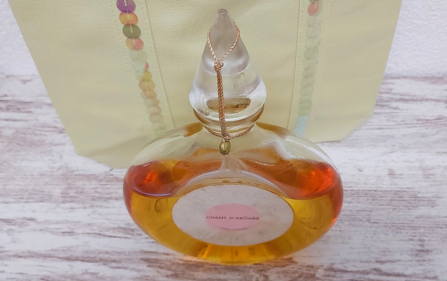 Chant d'Aromes Guerlain (eau de cologne) Flacon Montre Jumbo 500ml. NOT FULL.