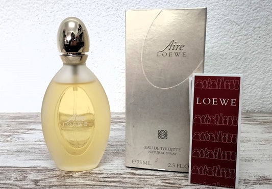 Aire de Loewe EDT (eau de toilette) 75ml. Discontinued vintage.
