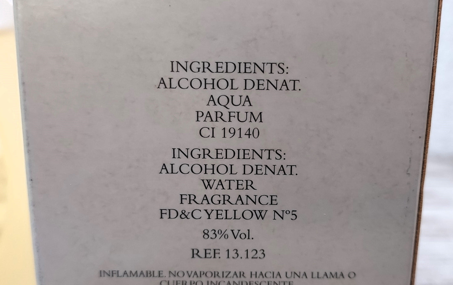 Aire de Loewe EDT (eau de toilette) 75ml. Discontinued vintage.