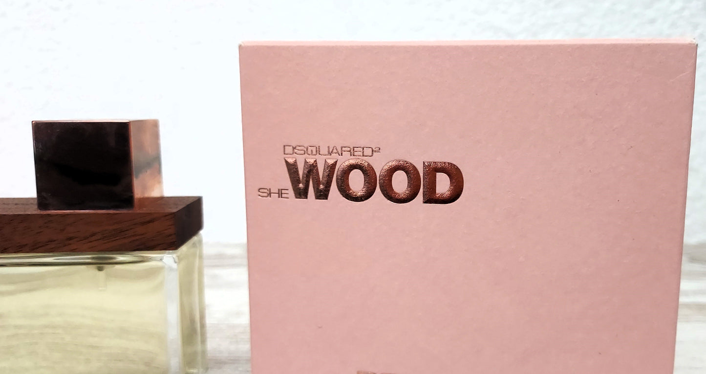 She Wood Dsquared2 EDP (eau de parfum) 50ml. Discontinued.