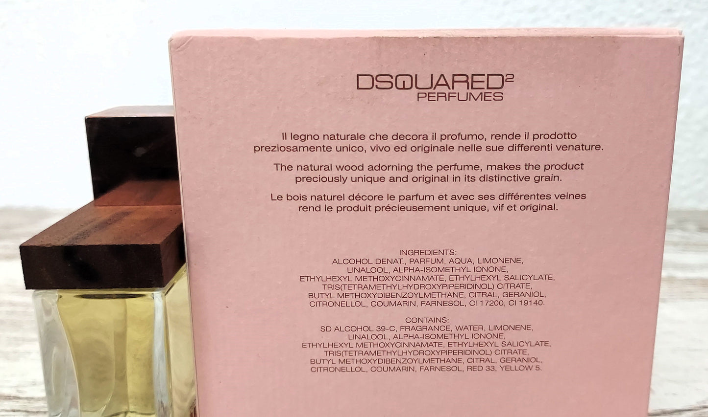 She Wood Dsquared2 EDP (eau de parfum) 50ml. Discontinued.